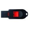 Strontium 8GB Pollex USB 2.0 Pen Drive- Black/Red